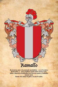 Escudo heráldico del apellido RAMALLO
