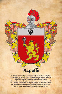 Escudo heráldico del apellido Repullo