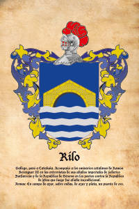 Escudo heráldico del apellido RILO