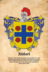 Escudo heráldico del apellido RISTORI