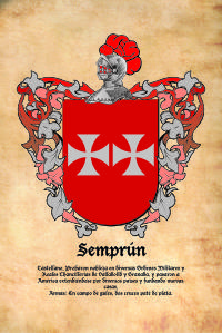 Escudo heráldico del apellido SEMPRUN