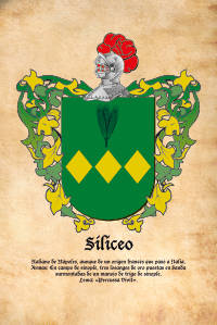 Escudo heráldico del apellido SILICEO