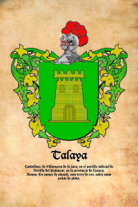 Escudo heráldico del apellido TALAYA