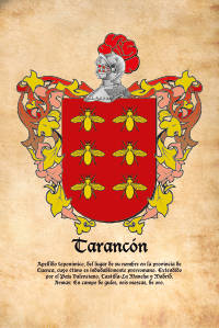 Escudo heráldico del apellido TARANCON