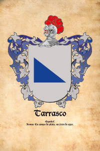 Escudo heráldico del apellido TARRASCO