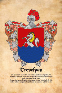 Escudo heráldico del apellido TREVELYAN