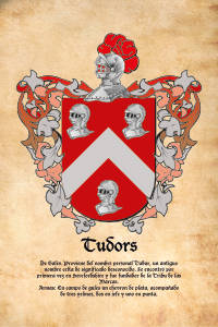 Escudo heráldico del apellido TUDORS