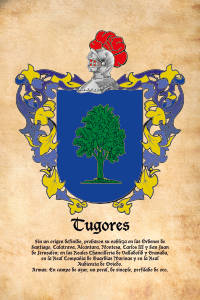 Escudo heráldico del apellido TUGORES