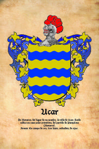 Escudo heráldico del apellido UCAR