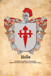 Escudo heráldico del apellido UCLES