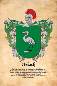 Escudo heráldico del apellido URIACH