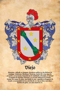 Escudo heráldico del apellido VIEJO