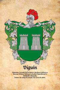 Escudo heráldico del apellido VIGUIN