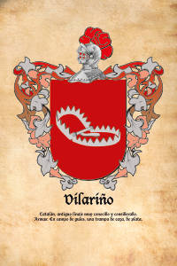 Escudo heráldico del apellido VILARIÑO