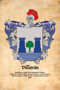 Escudo heráldico del apellido Villarán
