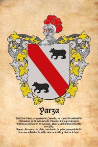 Escudo heráldico del apellido YARZA