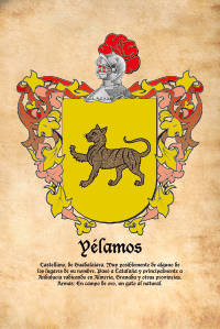 Escudo heráldico del apellido YELAMOS