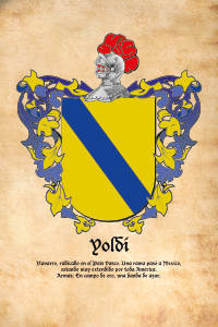 Escudo heráldico del apellido YOLDI